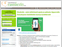 Tablet Screenshot of oulunkaarenomahoito.com